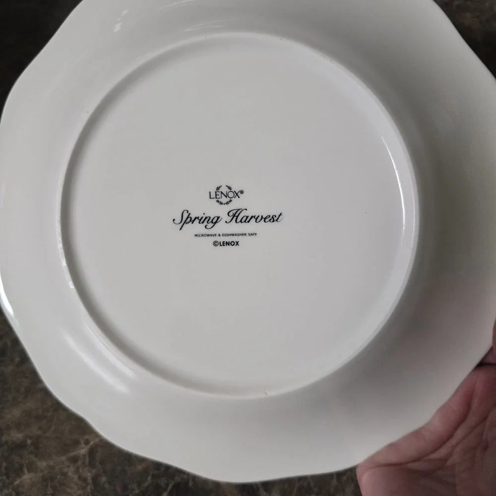 Lenox SPRING‎ HARVEST Luncheon Plates 9